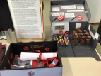 Buchbox zur Buchvorstellung